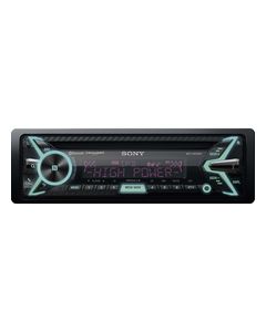 Sony - CD - Built-in Bluetooth - Apple® iPod®- and Satellite Radio-Ready - In-Dash Deck with Detachable Faceplate - Black