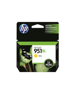 HP - 951XL High-Yield Ink Cartridge - Yellow