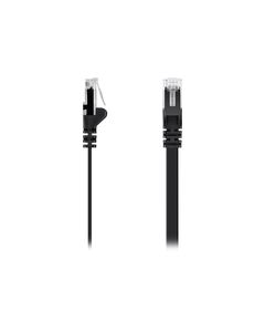 Belkin - 14' Cat-6 Flat Network Cable - Black