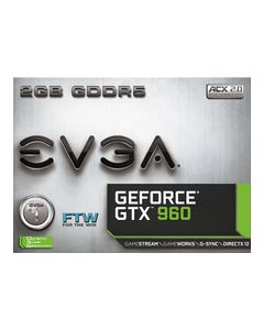 EVGA - GeForce GTX 960 2GB GDDR5 PCI Express 3.0 Graphics Card - Black