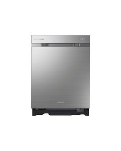 Samsung - WaterWall Chef Collection 24" Built-In Dishwasher with Stainless Steel Tub - Stainless Steel