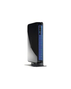 NETGEAR - Dual Band Wireless N600 Router with Built-in DSL Modem - Black