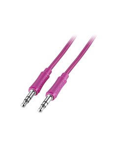 Insignia™ - 3' 3.5mm-to-3.5mm Stereo Audio Cable - Hot Pink