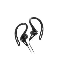 JVC - Sport Clip-On Earbud Headphones - Black