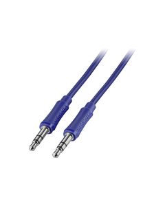 Insignia™ - 3' 3.5mm-to-3.5mm Stereo Audio Cable - Cobalt Blue