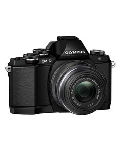 Olympus - OM-D E-M10 Mirrorless Camera with 14-42mm Lens - Black