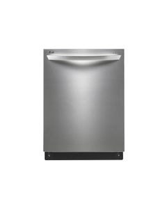 LG - 24" Tall Tub Built-In Dishwasher - Stainless-Steel