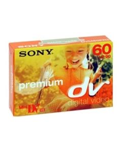 Sony - DVM60PRL3BPWM 60-min DVC Premium-Grade Chipless Videocassette 3 Pack