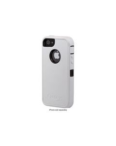 OtterBox - Defender Series Case for Apple® iPhone® 5 and 5s - Black/White