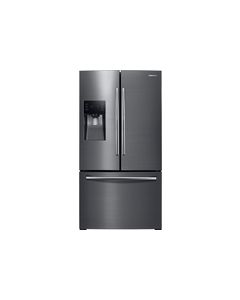 Samsung - 24.6 Cu. Ft. French Door Refrigerator - Black Stainless