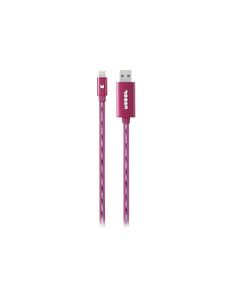 Modal - Apple MFi Certified 3' Lightning Charge-and-Sync Cable - Pink