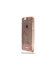 Altec Lansing - Style-Up Hard Shell Case for Apple® iPhone® 6 and 6s - Rose Gold Chevron