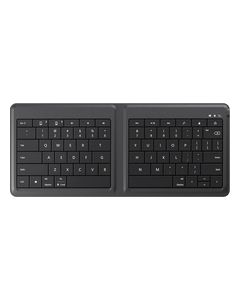 Microsoft - Universal Wireless Foldable Keyboard for Mobile Devices - Black