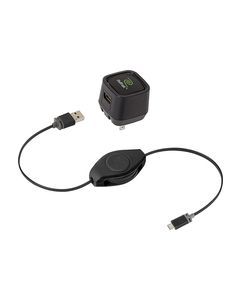 ReTrak - Micro USB Wall Charger - Black