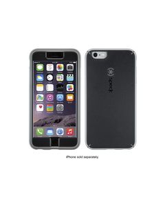 Speck - MightyShell Case and Faceplate for Apple® iPhone® 6 Plus and 6s Plus - Black/Gray