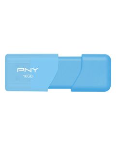 PNY - Attaché 3 16GB USB 2.0 Type A Flash Drive - Blue