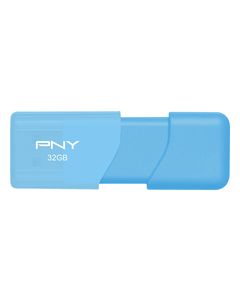 PNY - Attaché 3 32GB USB 2.0 Type A Flash Drive - Blue