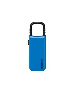 SanDisk - Cruzer U 16GB USB 2.0 Type A Flash Drive - Blue