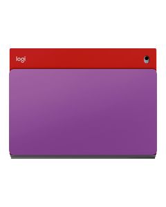 Logitech - BLOK Folio Keyboard Case for Apple® iPad® Air 2 - Red/Violet