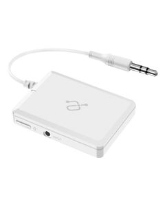 Aluratek - Bluetooth Audio Transmitter - White