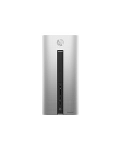 HP - Pavilion Desktop - AMD A8-Series - 8GB Memory - 1TB Hard Drive - Natural Silver