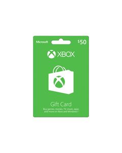 Microsoft - $50 Xbox Gift Card