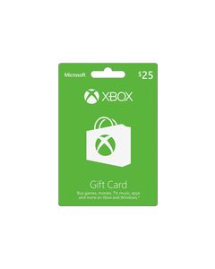 Microsoft - $25 Xbox Gift Card