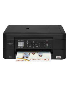 Brother - MFC-J485DW Wireless All-In-One Printer - Black