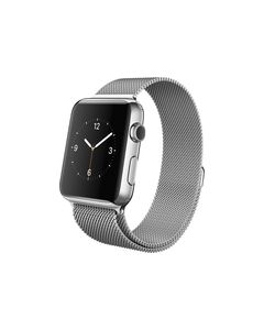 Apple - Apple Watch™ 42mm Stainless Steel Case - Milanese Loop