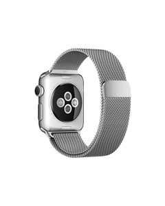 Apple - Milanese Loop for Apple Watch™ 38mm - Stainless Steel