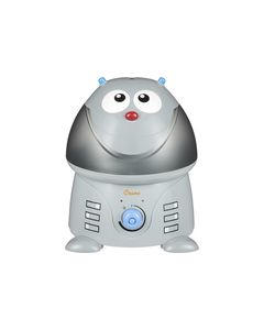 Crane - Chip the Robot 1 Gal. Ultrasonic Cool Mist Humidifier - Gray