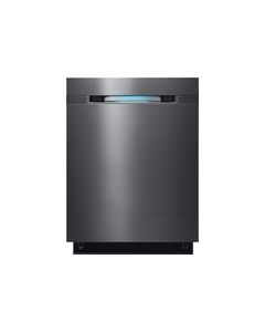 Samsung - WaterWall 24" Tall Tub Built-In Dishwasher - Black Stainless