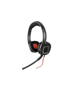 Plantronics - GameCom 318 Over-the-Ear Gaming Headset - Black