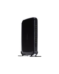 NETGEAR - Universal Wi-Fi Dual-Band Range Extender with 4-Port Ethernet Switch - Black