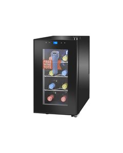 Insignia™ - 8-Bottle Wine Cooler with Wine Tote - Black