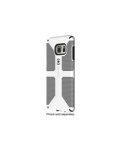 Speck - CandyShell Grip Case for Samsung Galaxy S6 edge Plus Cell Phones - White/Black