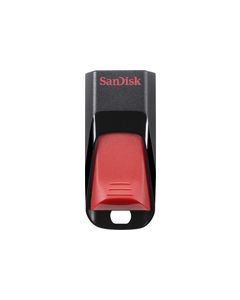 SanDisk - Cruzer Edge 16GB USB 2.0 Type A Flash Drive - Black/Red