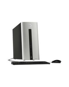 HP - Pavilion Desktop - Intel Core i3 - 8GB Memory - 1TB Hard Drive - Natural Silver