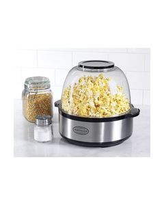 Nostalgia Electrics - Stirring Popcorn Maker - Stainless Steel