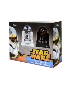 Disney - Star Wars Salt and Pepper Shakers - Black/White