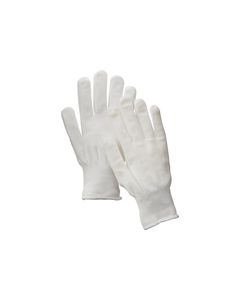 Insignia™ - LED Gloves with Blue LED Lights - White