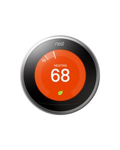 Nest - Learning Thermostat - 3rd Generation - Stainless Steel