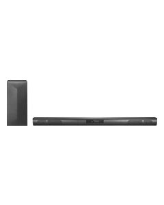 LG - 2.1-Channel Soundbar with Wireless Subwoofer - Black