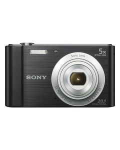 Sony - DSC-W800 20.1-Megapixel Digital Camera - Black