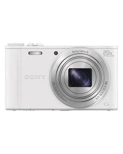 Sony - DSC-WX350 18.2-Megapixel Digital Camera - White