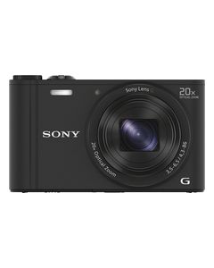 Sony - DSC-WX350 18.2-Megapixel Digital Camera - Black