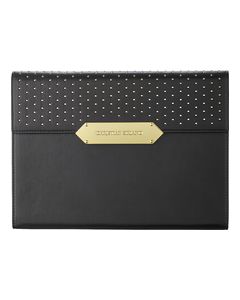 Christian Siriano - Folio Case for Apple® iPad® Air 2 - Black/Gold