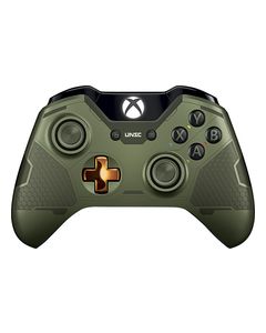 Microsoft - Xbox One Limited Edition Halo 5: Guardians - The Master Chief Wireless Controller - Multi