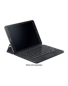 Samsung - Keyboard Cover for Samsung Galaxy Tab S2 9.7 - Black