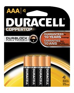 Duracell - AAA Batteries (4-Pack)